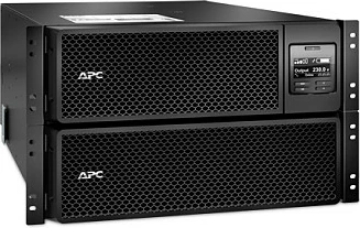 UPS APC Smart-UPS On-Line SRT10KRMXLI, 10kVA/10kW, Rackmount 6U, 10 dalje IEC (6x C13 + 4x C19), me kartë rrjeti, e zezë