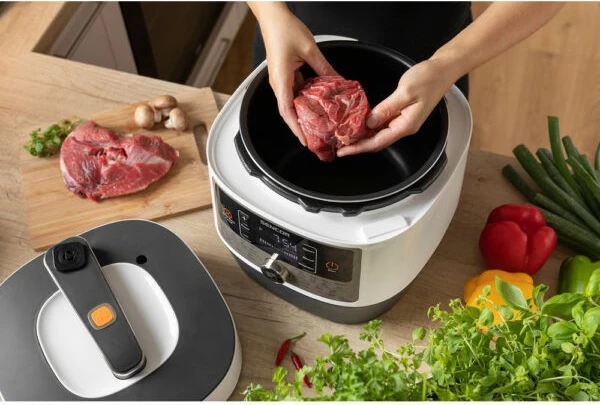 Tenxhere me presion Sencor SPR 3600WH, e bardhë, 5,7 l