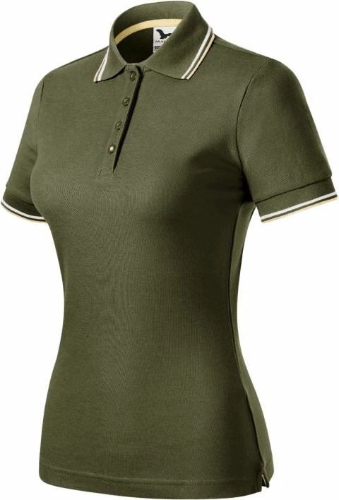 Bluzë polo për femra Malfini, e gjelbër