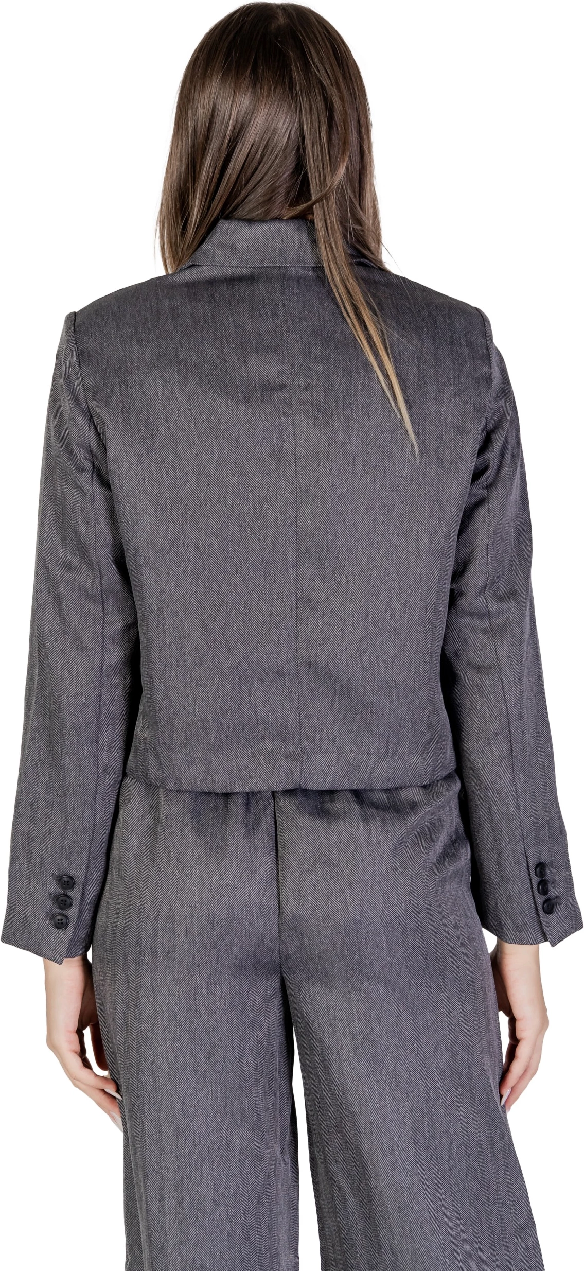 Blazer për femra Jacqueline de Yong Jdynoah L/S Pnt 15336797, gri [Madhësia: M]