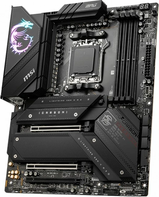 Pllakë amë MSI MPG X670E CARBON WIFI, Socket AM5, ATX, e zezë