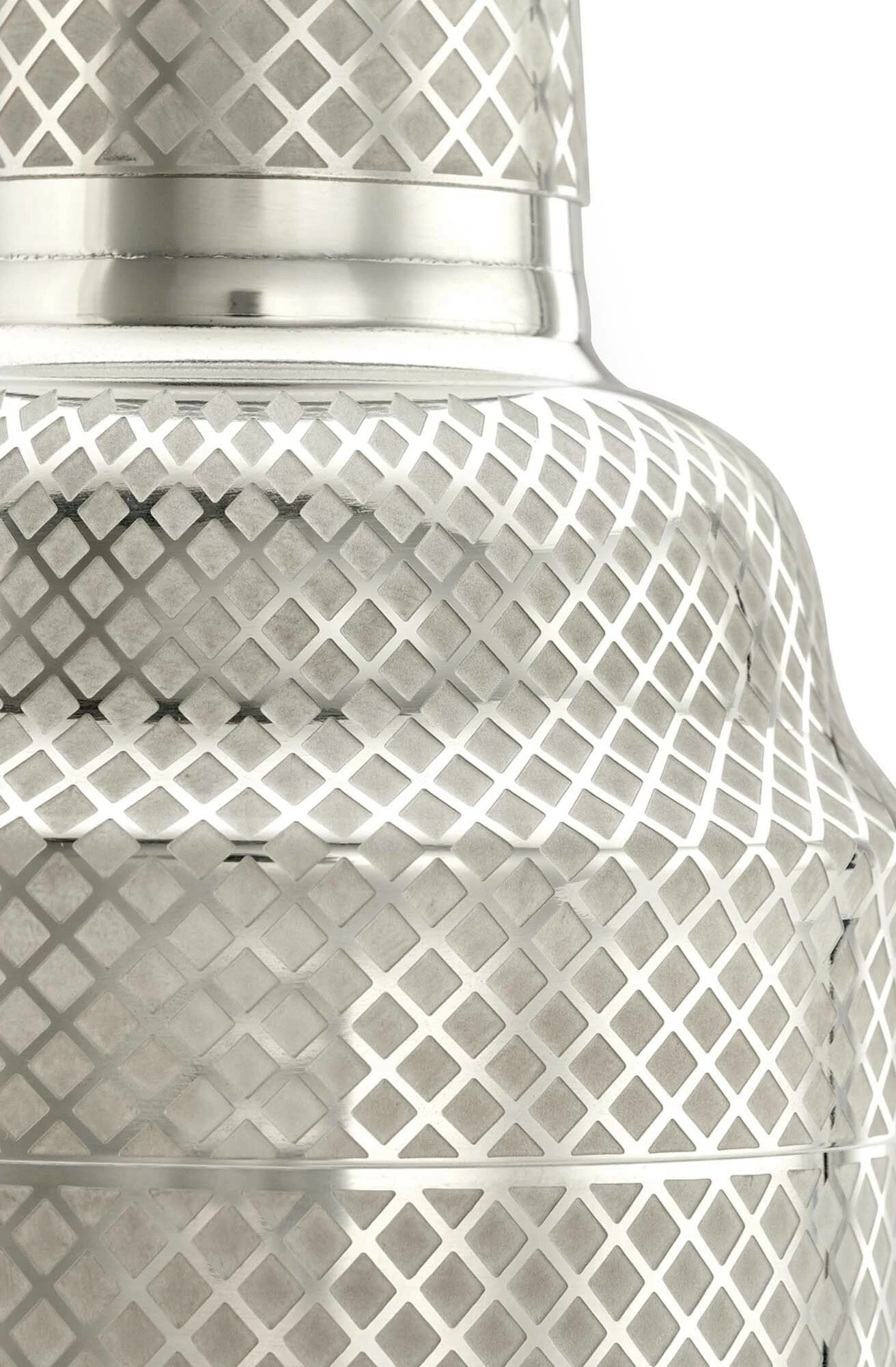 Shejker koktej, BarFly, Diamond Lattice Japanese Style 3-piece, 700 ml, çelik inox 18/8, ngjyra të ndryshme, set 3 pjesë