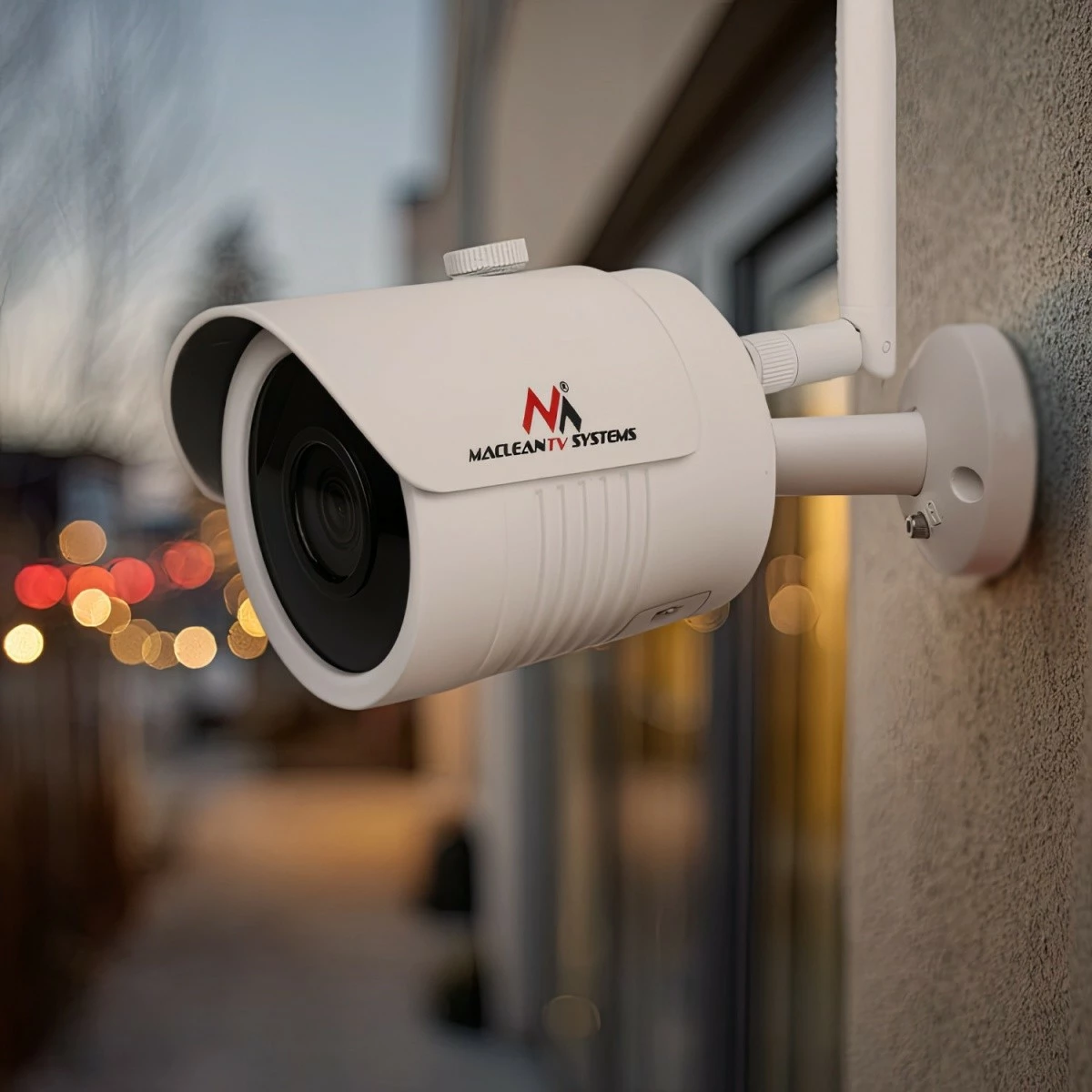 Kamerë IP WiFi, Maclean, MCTV-516, 5MP, H.265/H.265+, ONVIF, e jashtme, e bardhë