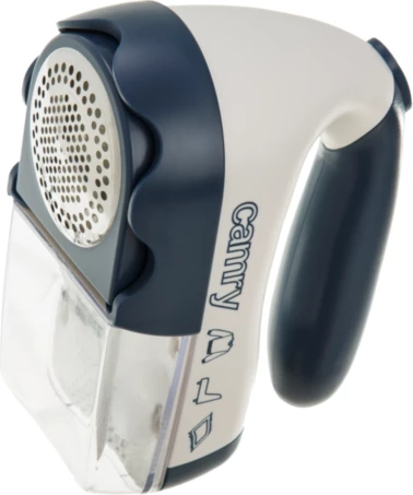 Heqës pushi për rroba CAMRY CR9606, 3W, me bateri dhe rrymë, me furçë pastrimi, bardhë/kaltër