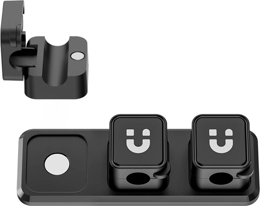 Organizator magnetik kabllosh Unitek SnapHold, set 3+1, i zi
