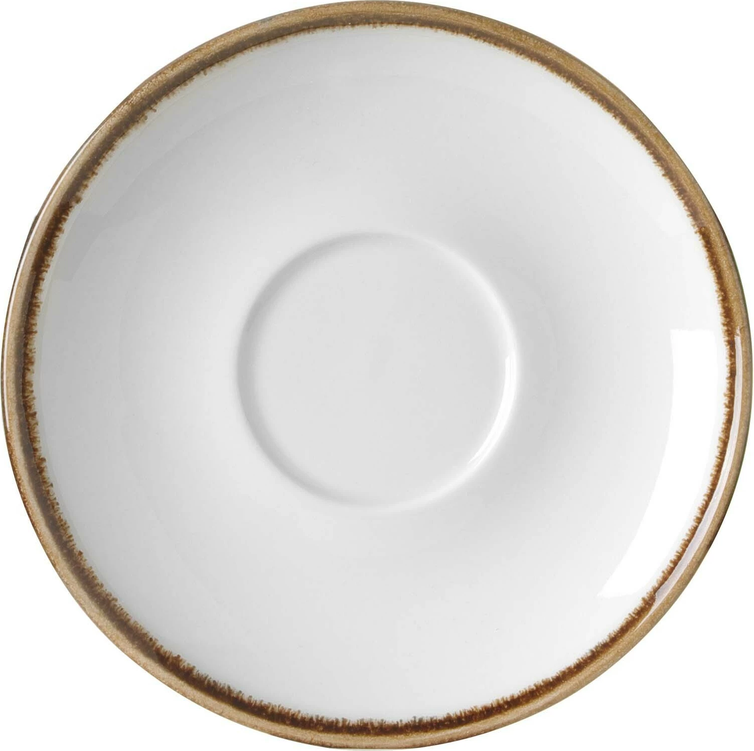 Nënfilxhan porcelani Fine Dine Vanilla 140mm, set 6 copë, krem