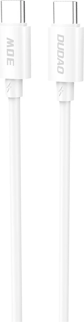 Kabllo USB-C në USB-C Dudao L4C, 2m, 30W, Bardhë