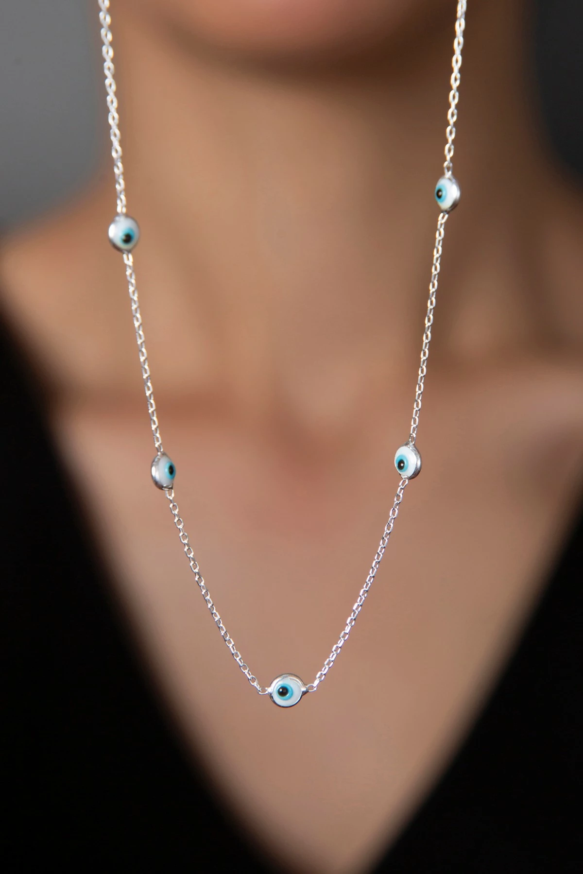 Qafore argjendi Elika Silver, TFNY65100BEYAZ
