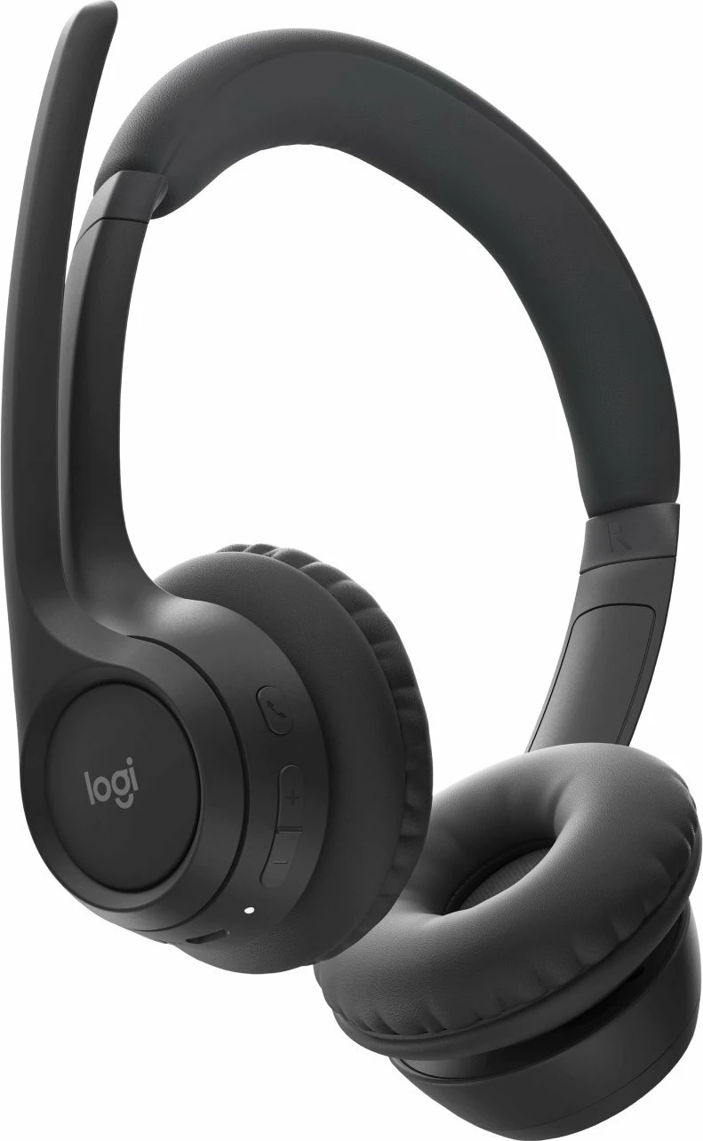 Kufje Logitech Zone 305 981-001453, Bluetooth, on-ear, me mikrofon, ANC, 20h, të zeza