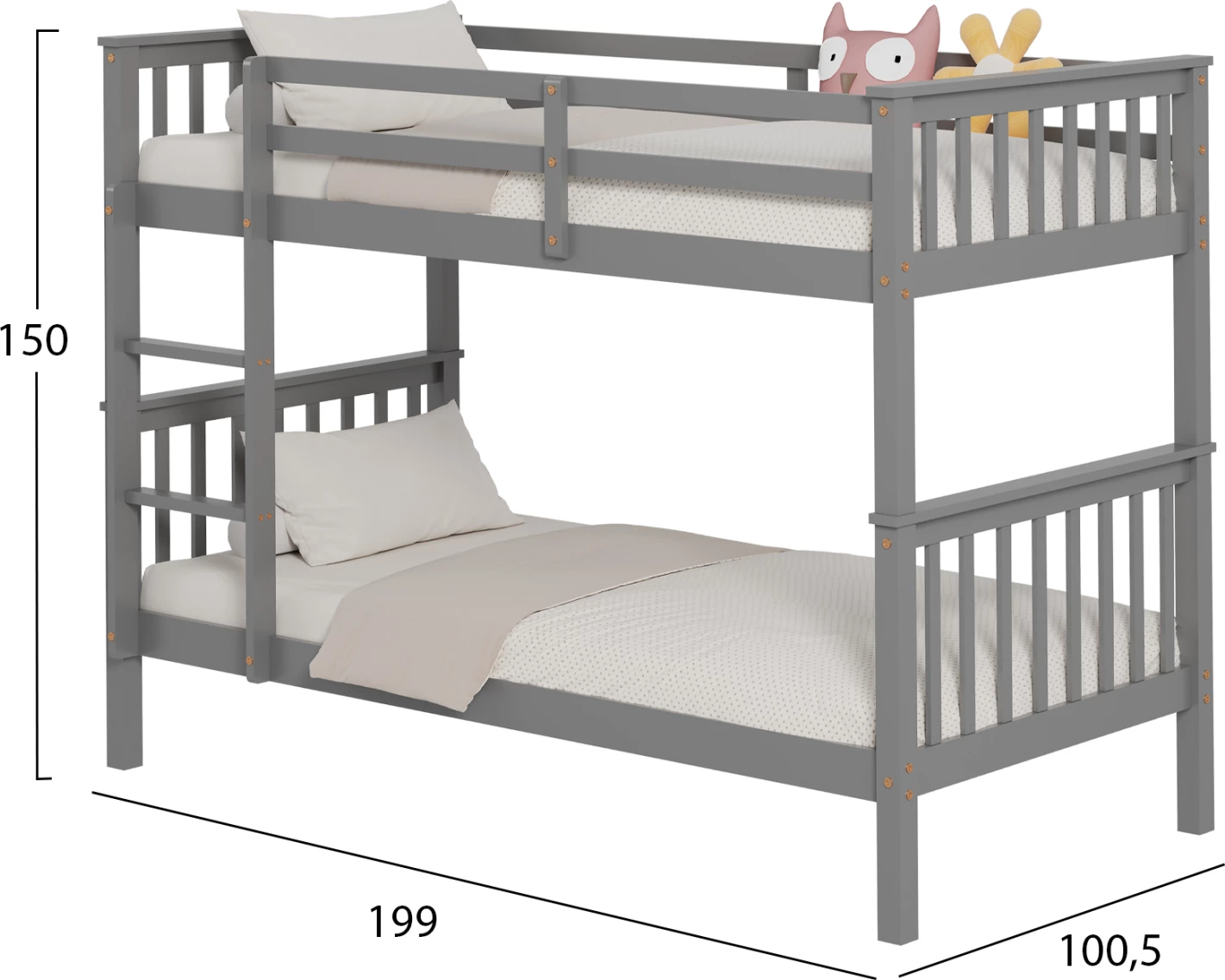 Krevat për fëmijë LANTAI FH682.05, 190x90cm