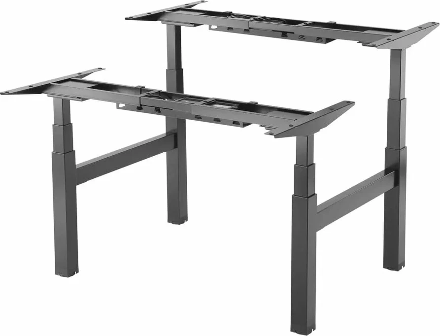 Kornizë tavoline ngritëse (sit-stand) UVI UVID4BL, 62-128 cm, 100-170 cm, 4 motorë, e zezë