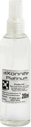 Ujë platini për fytyrë Nano Tech Axonnite Platinum unisex 200ml
