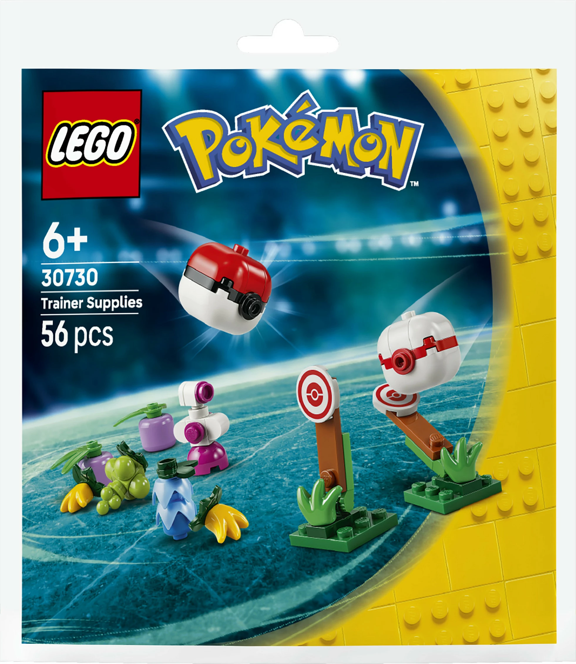 Set ndërtimi LEGO Pokémon Mini-Builds 30730 Trainer Supplies, 56 copë, 6+, shumëngjyrësh