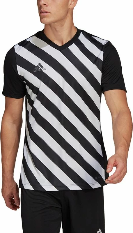 Maicë për Meshkuj adidas Entrada 22 Graphic, e zezë dhe e bardhë [Madhësia: S]