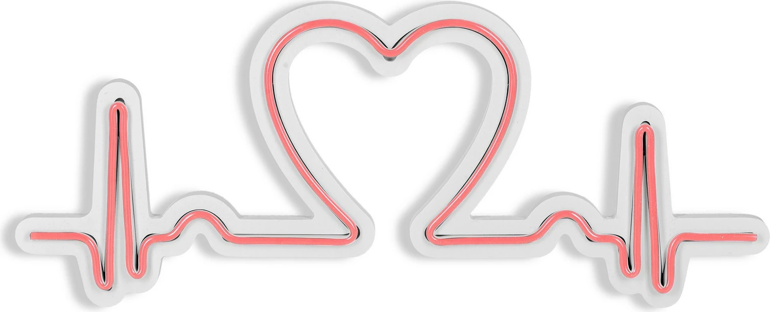 Dritë dekorative LED plastike, Love Rhythm, ngjyrë rozë