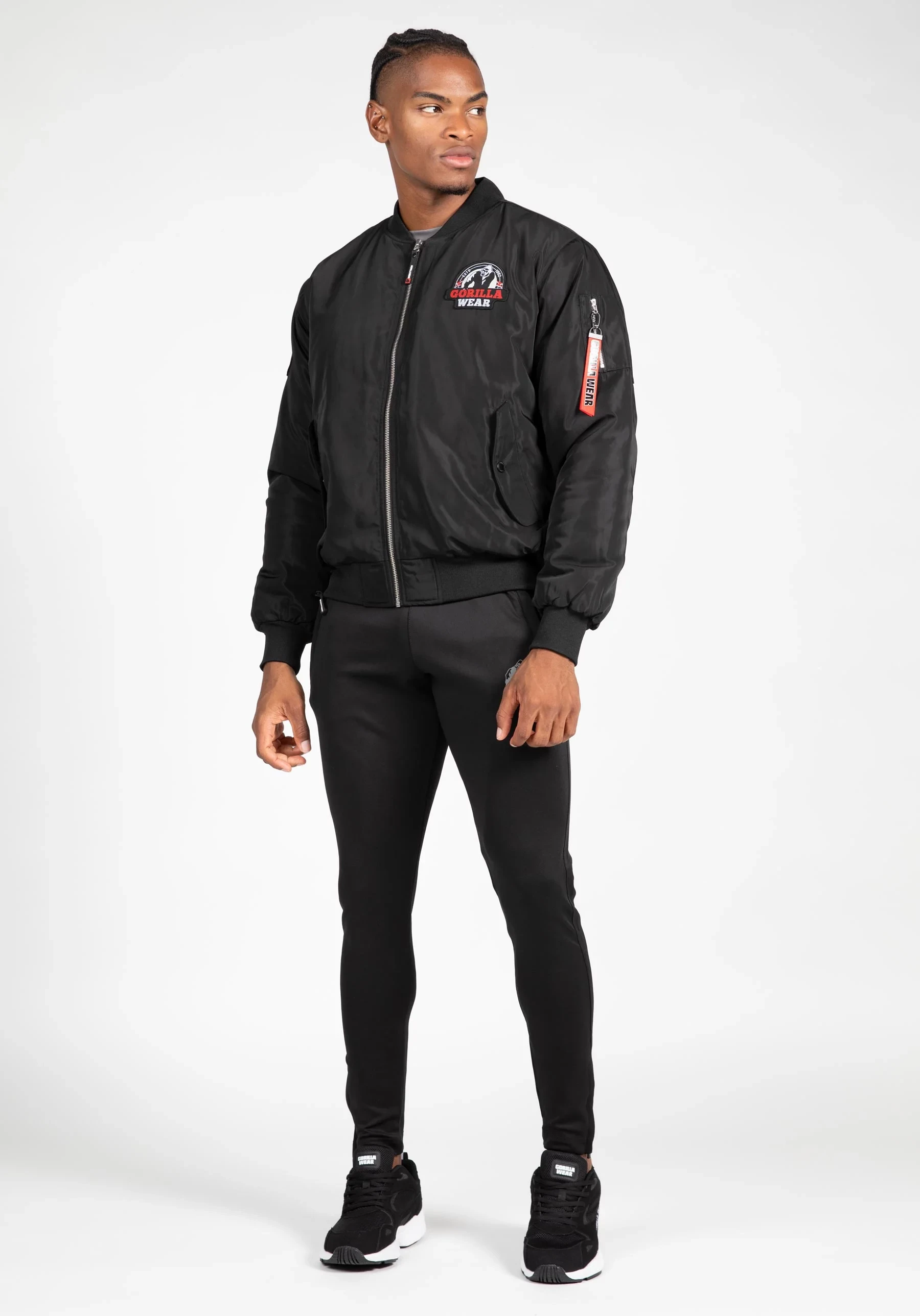 Covington Bomber Jacket - Black [Madhësia: XL]