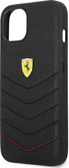 Mbështjellës Ferrari Off Track Quilted për iPhone 13 mini, 5.4", i zi, hardcase