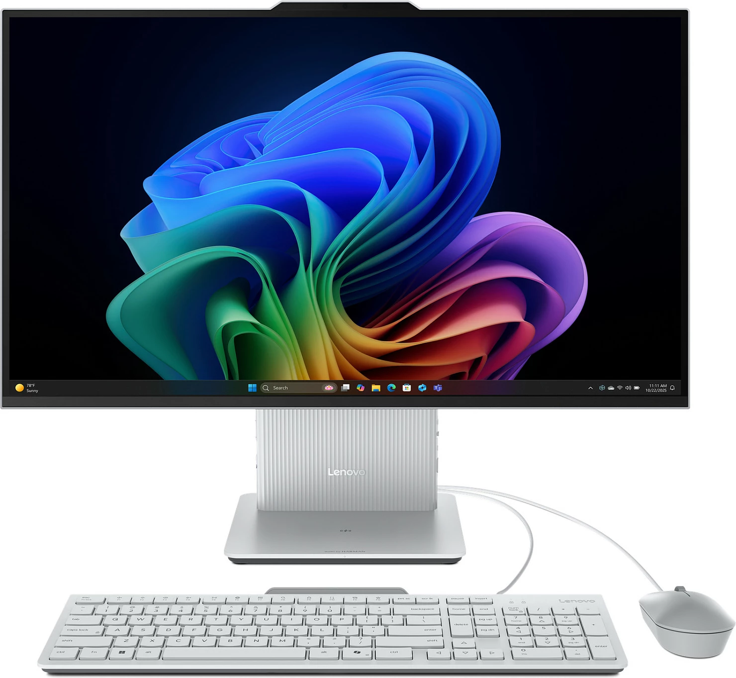Kompjuter All-in-One Lenovo IdeaCentre 3 27IPH11, Core Ultra 7 355, 16GB RAM Memorje, 1TB SSD, 27" QHD, Windows 11 Home, Cloud Grey