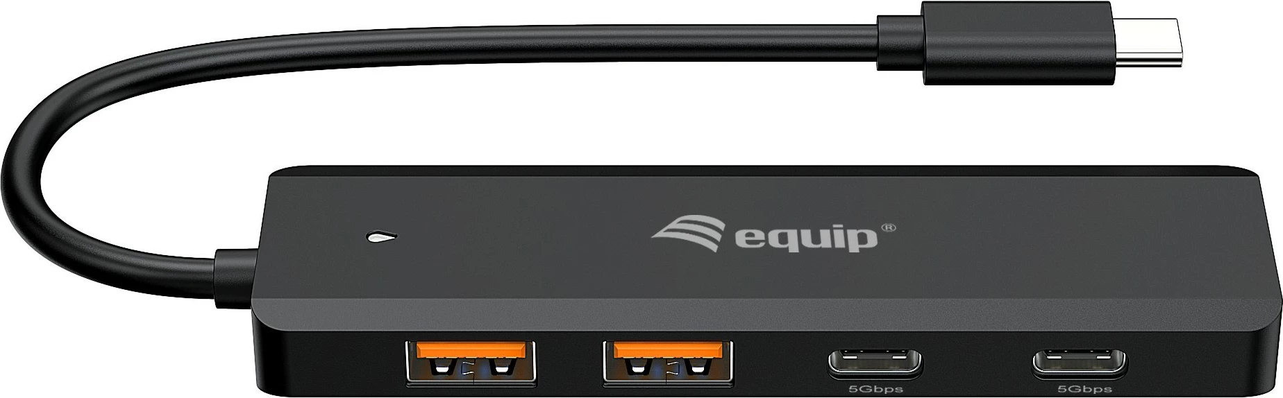 USB hub Equip 128966, 4 porta, USB-C/USB-A, 10Gbps, i zi
