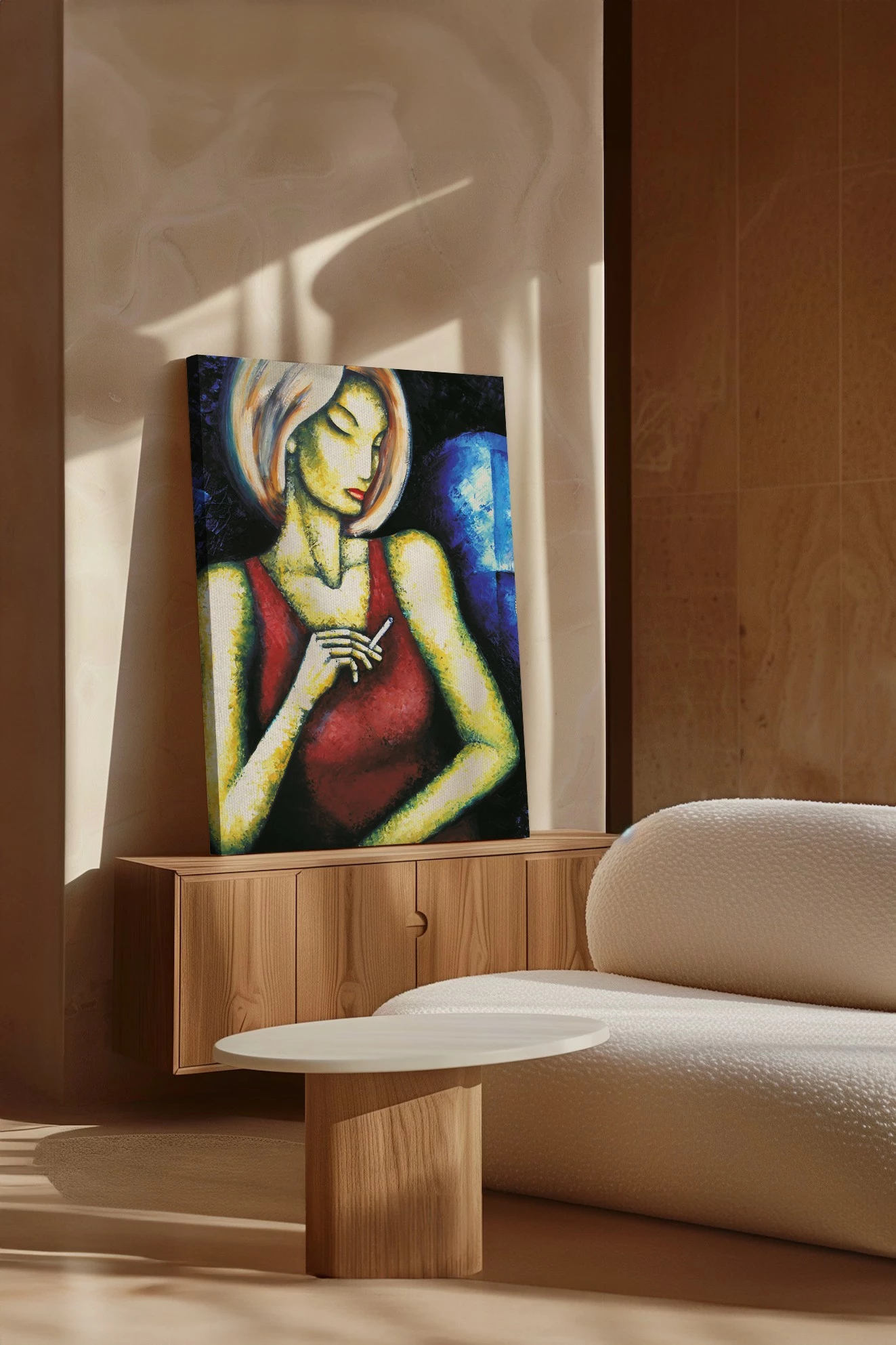Pikturë dekorative në kanavacë, shumëngjyrëshe, Ersyfdc264, 40x60cm