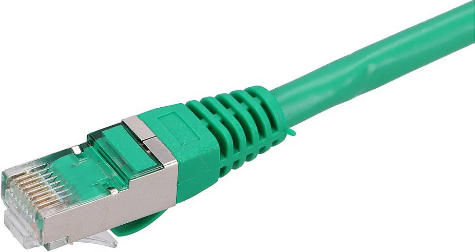Kabllo rrjeti LAN Extralink Cat6 FTP 2m, RJ45, 1 Gbps, e gjelbër