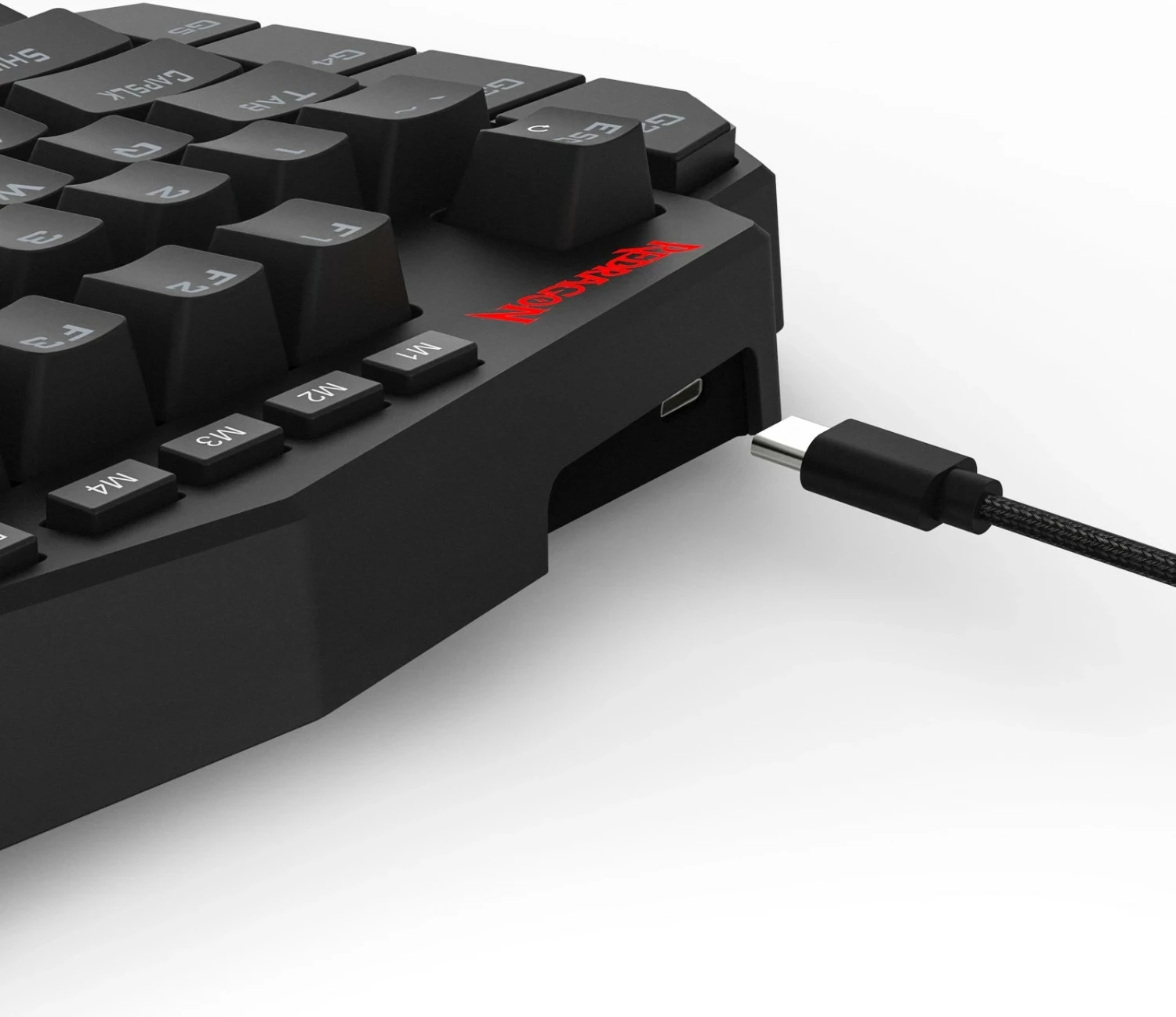 Tastierë gaming Redragon K585RGB-M Diti Magnetic, switch magnetik, RGB, USB-C, e zezë