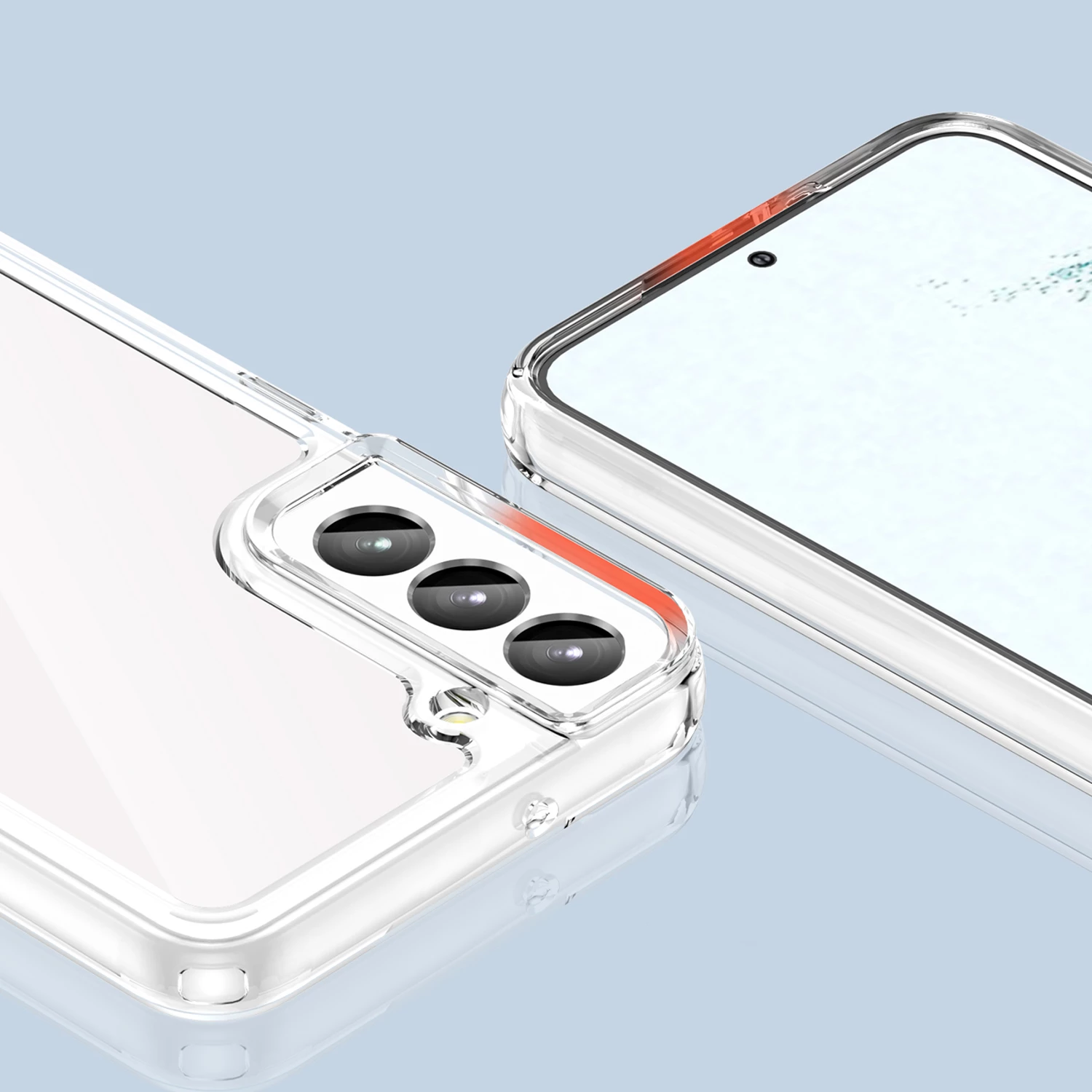 Mbështjellës Hurtel Outer Space Case për Samsung Galaxy S23+, transparent