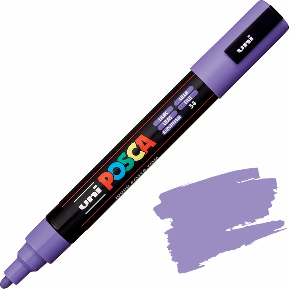 UNI-MARKER pc-5m POSCA LILAC