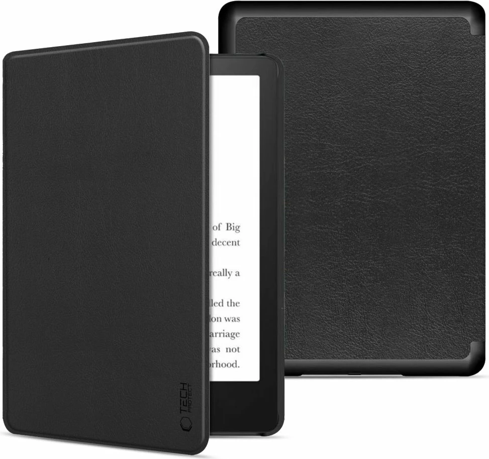 Mbështjellës Tech-Protect SmartCase për Kindle Paperwhite VI/6/Signature Edition, Zi