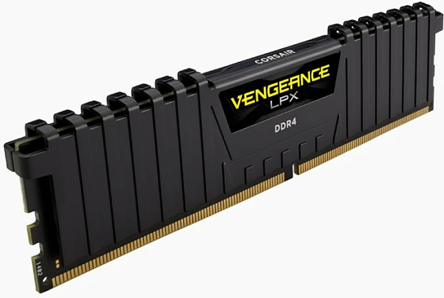 RAM Memorje Corsair Vengeance LPX 8GB DDR4 3200MHz, DIMM 288-pin, e zezë
