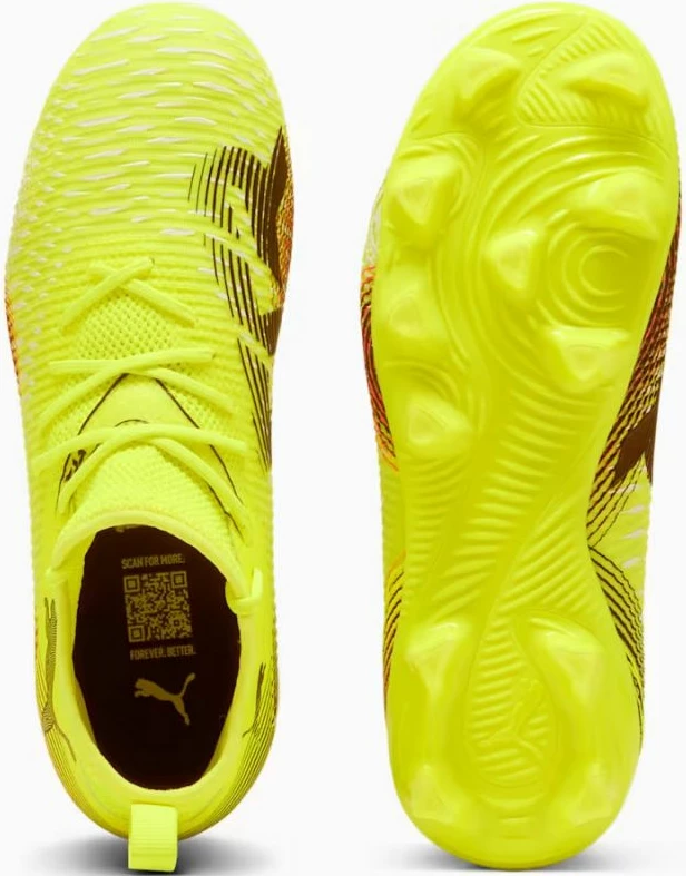 Atlete futbolli për fëmijë Puma, të verdha [Madhësia: 30]