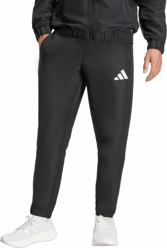 Pantallona sportive për meshkuj adidas, të zeza [Madhësia: M]