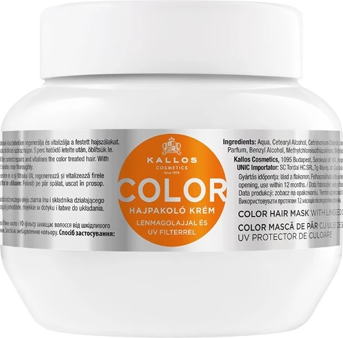 Maskë për flokë Kallos Color për femra 275ml