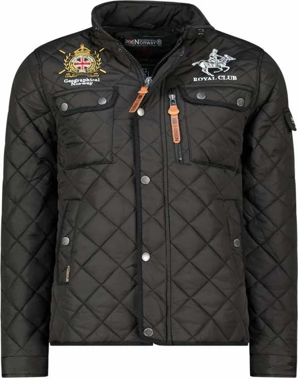 Jakne për meshkuj Geographical Norway, e zezë