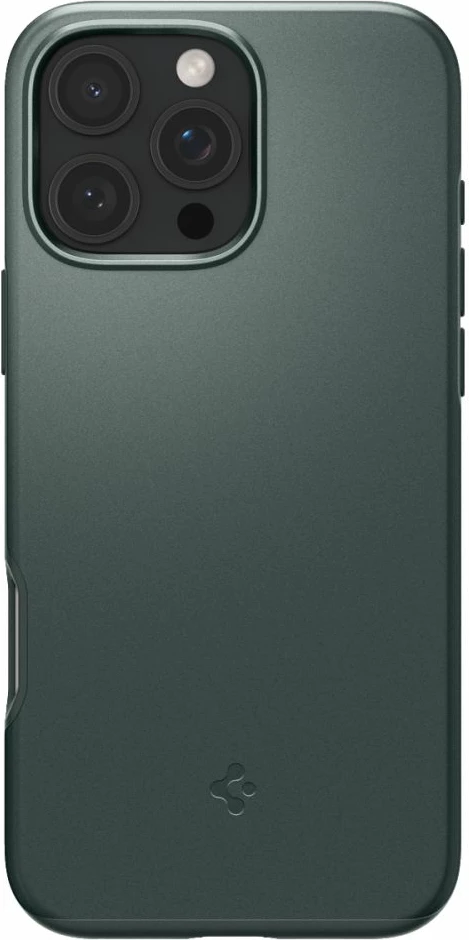 Mbështjellës, Spigen, Thin Fit Mag për iPhone 16 Pro Max, MagSafe, 1.55mm, i gjelbër