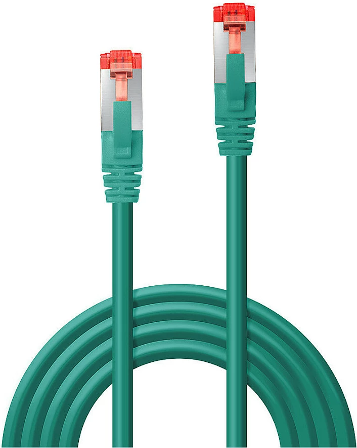Kabllo rrjeti LINDY 47746 Cat6 S/FTP 0.5m RJ-45, e gjelbër
