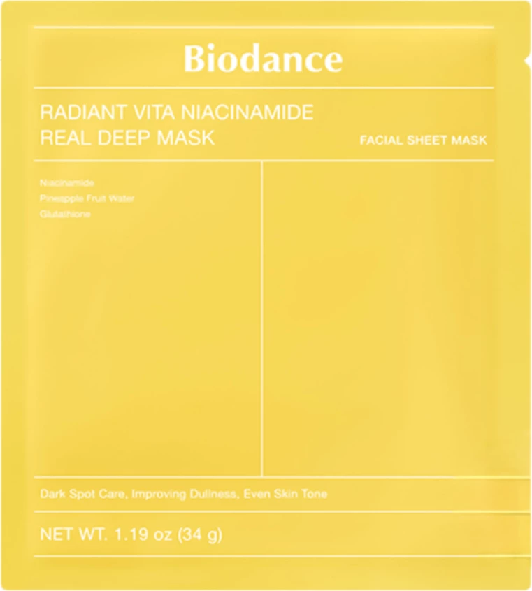 Biodance - Radiant Vita Niacinamide Real Deep Mask