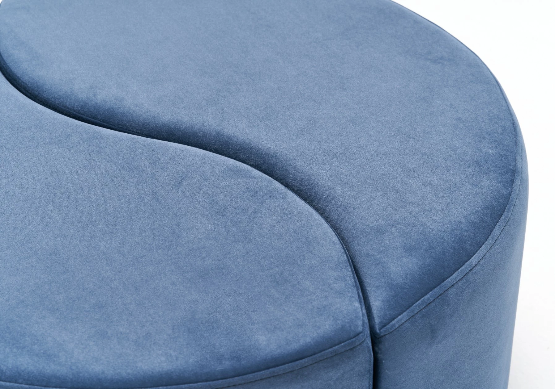 Puf Atelier del Sofa, Alis, kadife blu - 6