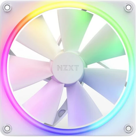 Ventilator NZXT F140 RGB 140mm, i bardhë