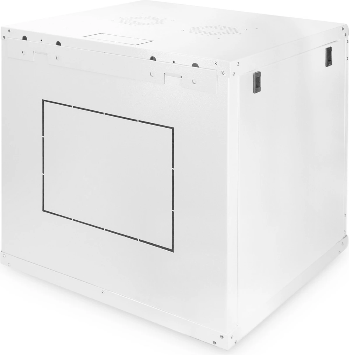 Kasë rrjeti Digitus Dynamic Basic 12U, 600x600mm, xham, gri