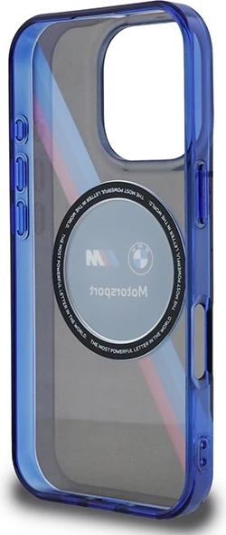 Mbështjellës BMW Motorsport IML Circle MagSafe për iPhone 16 Pro, Zi