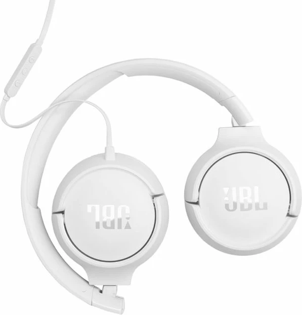 Kufje JBL Tune 520 USB-C me kabllo, Hi-Res, on-ear, me mikrofon, e bardhë