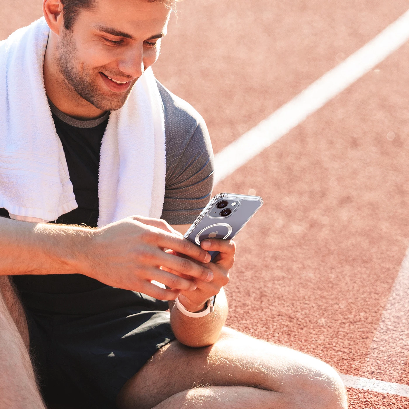 Mbështjellës Dux Ducis Clin për iPhone 14 Plus, kompatibil me MagSafe, Transparent