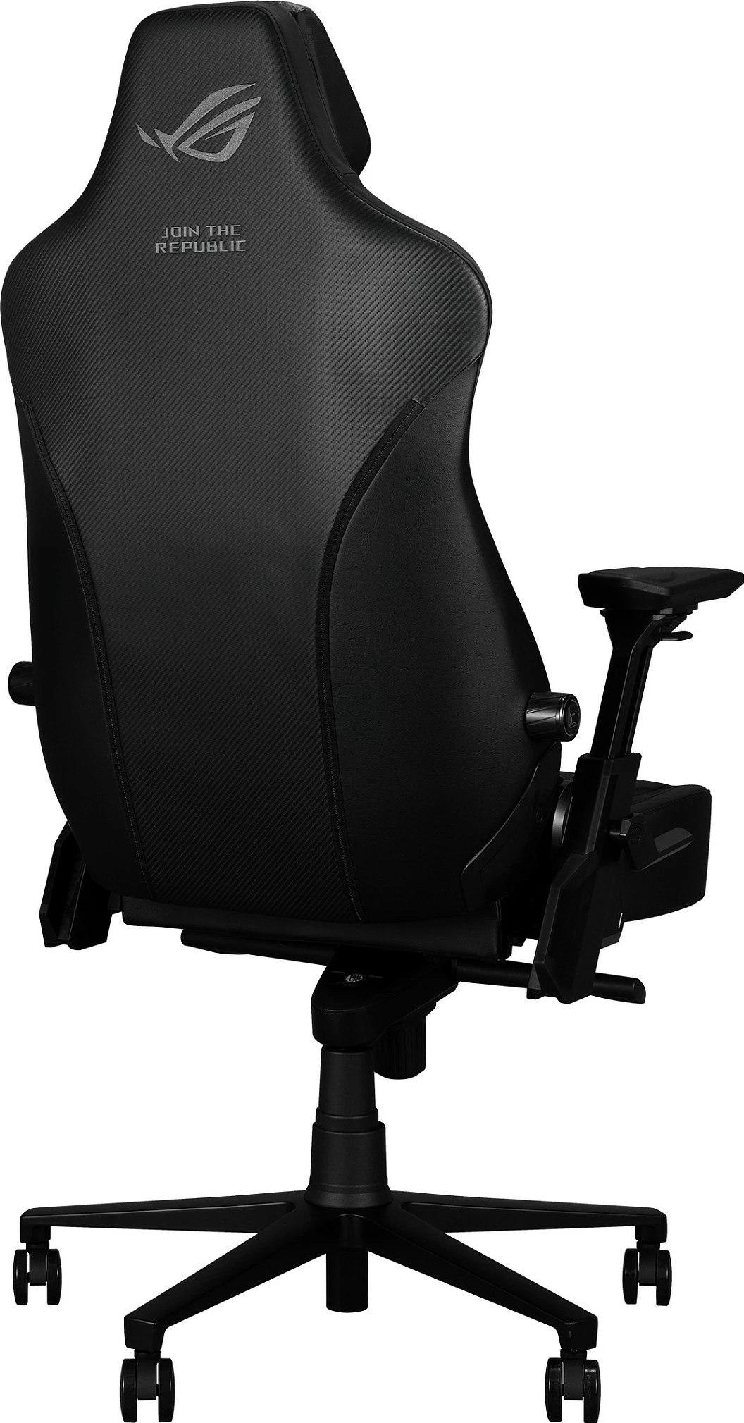 Karrige gaming ASUS ROG Courser Core, PU, 4D mbështetëse krahu, 90-155°, e zezë