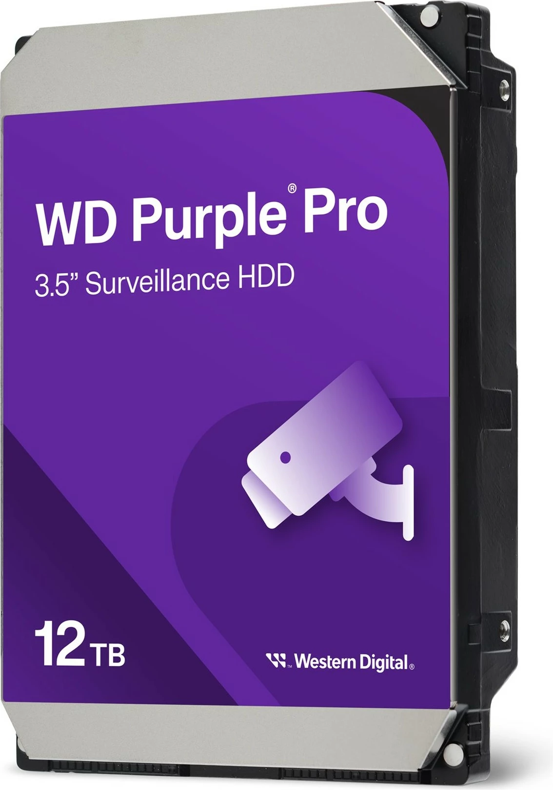 HDD Western Digital Purple Pro, 12 TB, 7200 RPM, 512 MB, 3.5", Serial ATA III