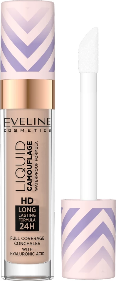 Korrektor për femra Eveline Cosmetics Liquid Camouflage Waterproof 06 Medium Beige 7.5ml