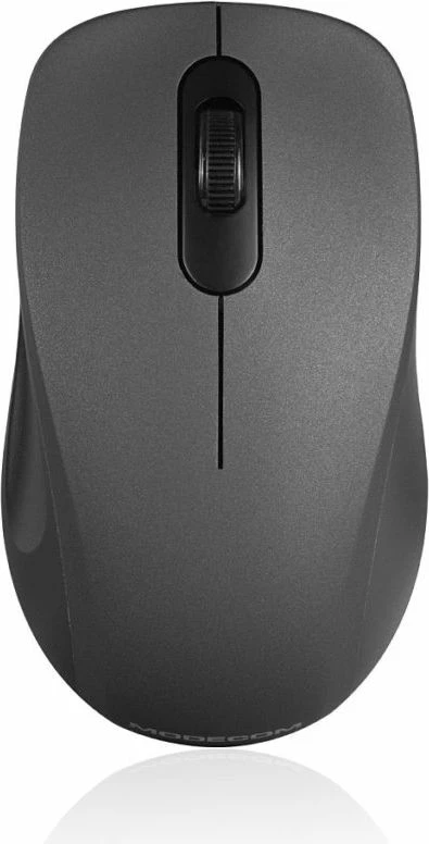Maus Modecom WM10S Silent 1600 DPI wireless USB, e zezë
