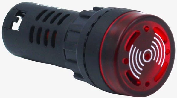 Alarm sirenë 220V Ø22mm për panele elektrike