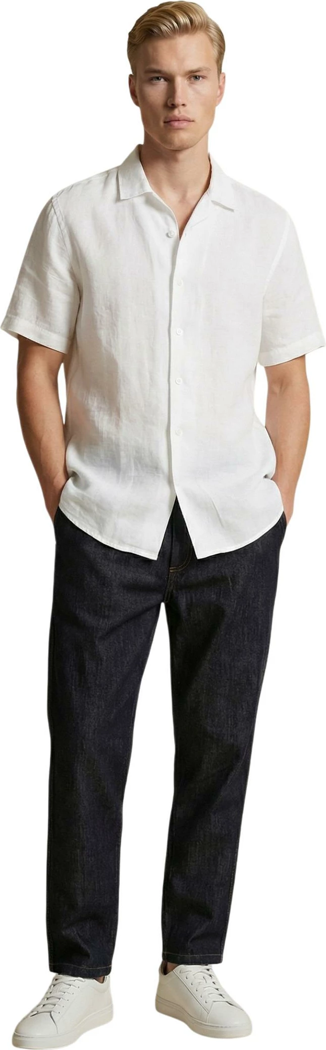 Pantallona për meshkuj Gianni Lupo GL5208BD, denim [Madhësia: S]