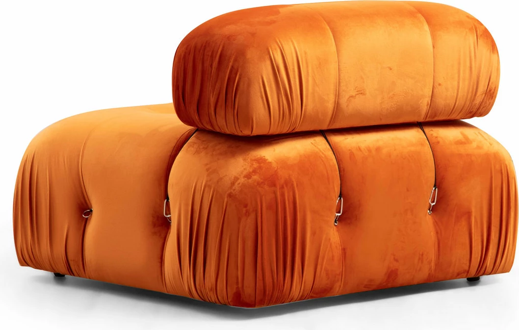 Kënd-sofë Bubble, portokalli, Atelier del Sofa (L1-O1-1R -Puf)